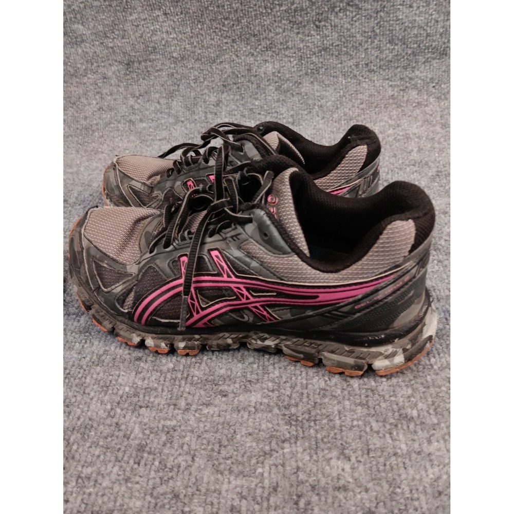Asics Gel Scram 2 Hot Pink Grey T59AQ Women's Running Shoes Sneakers Size 7.5